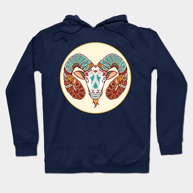 Aries Hoodie by PaperHead